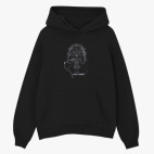 Толстовка худи оверсайз