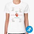 Женская спортивная футболка