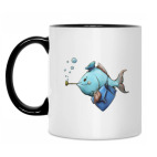 Кружка двухцветная