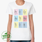 Женская футболка органик