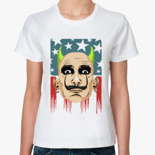 Классическая футболка с принтом Prodigy Dali