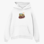 Толстовка худи оверсайз