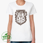Женская футболка органик
