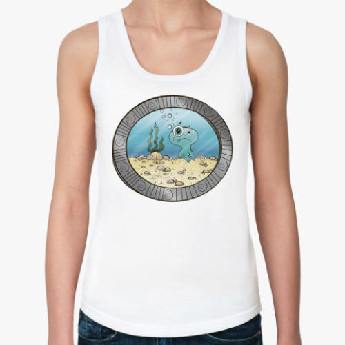 Женская майка с принтом Animals /  Octopus