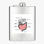 Фляжка стальная