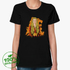 Женская футболка органик