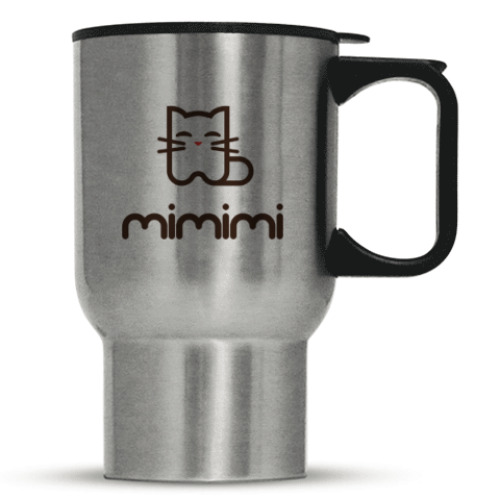 Кружка-термос с принтом Мимими