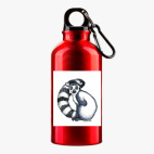 Металлическая бутылка 400 мл UV-DTF