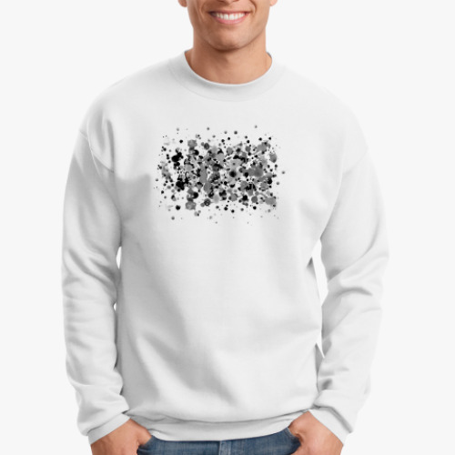 Свитшот с принтом Капля плюс капля