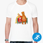 Мужская спортивная футболка