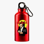 Металлическая бутылка 400 мл UV-DTF