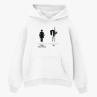 Толстовка худи оверсайз