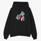 Толстовка худи оверсайз