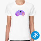 Женская спортивная футболка