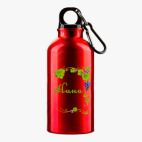 Металлическая бутылка 400 мл UV-DTF