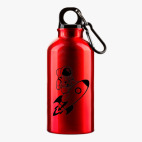 Металлическая бутылка 400 мл UV-DTF