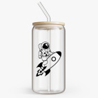 Банка с бамбуковой крышкой