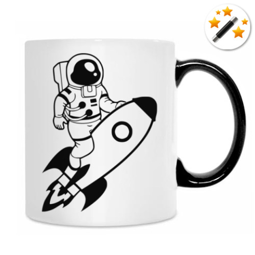 Кружка-хамелеон SpaceMan