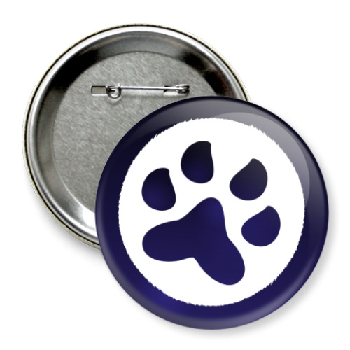 Значок 75мм с принтом Panthera