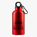 Металлическая бутылка 400 мл UV-DTF