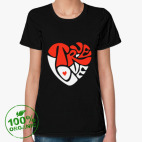 Женская футболка органик