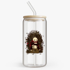 Банка с бамбуковой крышкой