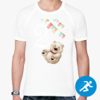 Мужская спортивная футболка