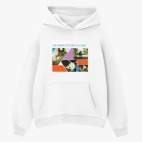 Толстовка худи оверсайз