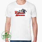 Мужская футболка органик