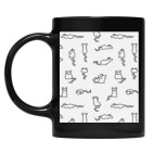 Кружка цветная UV-DTF