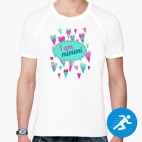 Мужская спортивная футболка