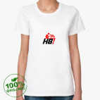 Женская футболка органик