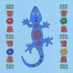 ящерица из Африки