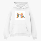 Толстовка худи оверсайз