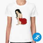Женская спортивная футболка