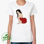 Женская футболка органик