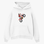 Толстовка худи оверсайз