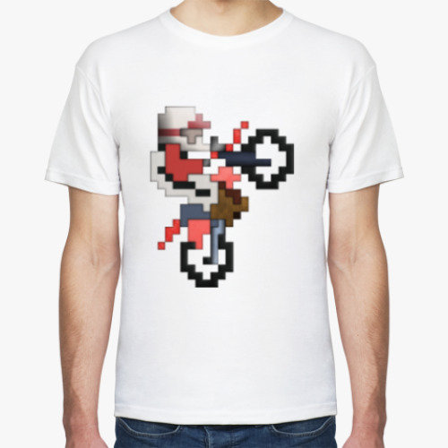 Футболка с принтом Excitebike