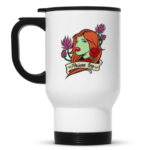 Кружка-термос с принтом Poison Ivy