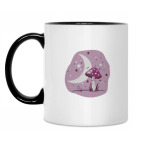 Кружка двухцветная