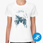 Женская спортивная футболка