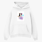 Толстовка худи оверсайз