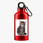 Металлическая бутылка 400 мл UV-DTF