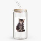 Банка с бамбуковой крышкой