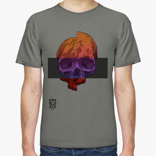 Футболка с принтом EC Split Skull