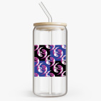 Банка с бамбуковой крышкой