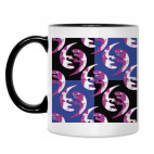 Кружка двухцветная