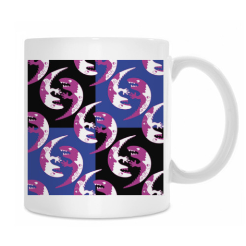 Кружка с принтом Страшные картинки