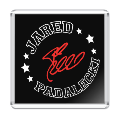 Магнит с принтом Джаред Supernatural - Автограф