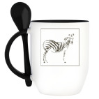 Кружка с ложкой